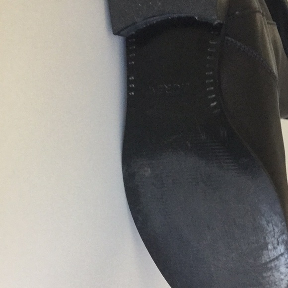 JCrew EUC black leather boots sz 7.5 - Picture 5 of 9